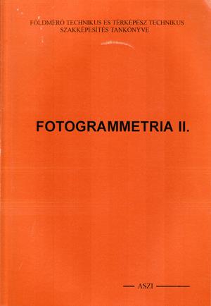 Fotogrammetria II.