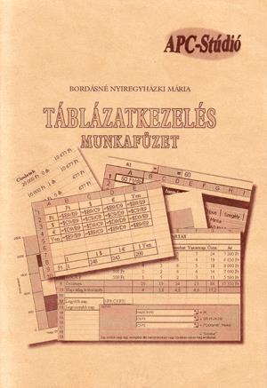 Táblázatkezelési munkafüzet