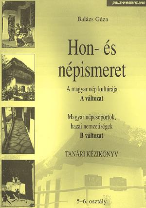 Hon- és népismeret tanári kézikönyv