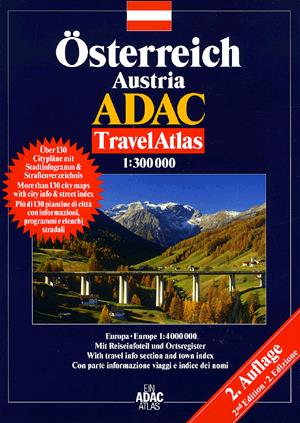 Österreich 1 : 300 000 - Autósatlasz