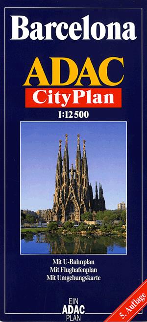 Barcelona 1 : 12 500  - Várostérkép