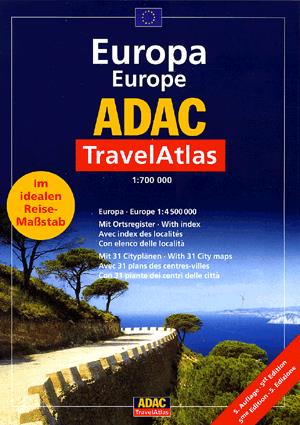 Europa 1 : 700 000 - Autósatlasz