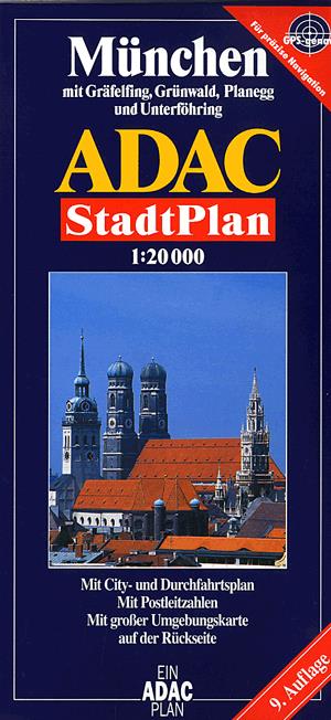 München 1 : 20 000 - Várostérkép