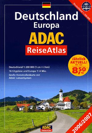 Deuchland 1 : 200 000 - Autósatlasz