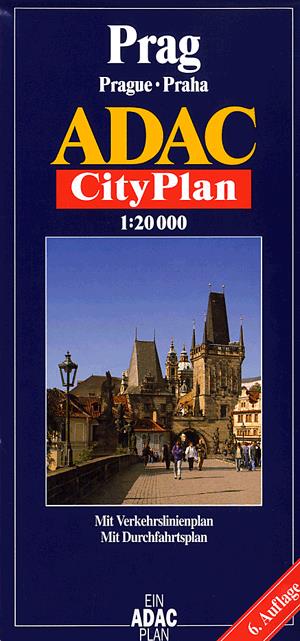 Prag 1 : 20 000 - Várostérkép