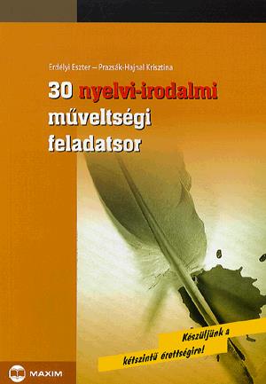 30 nyelvi-irodalmi műveltségi feladatsor