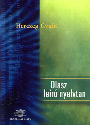 Olasz leíró nyelvtan