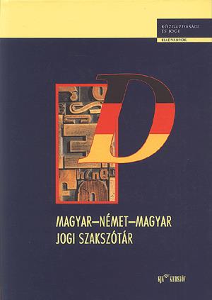 Magyar-német-magyar jogi szakszótár