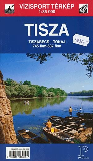 Tisza 1:35 000 - Vízisport térkép