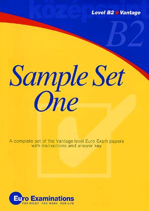 Sample Set One Level B2 - Vantage (CD melléklettel)