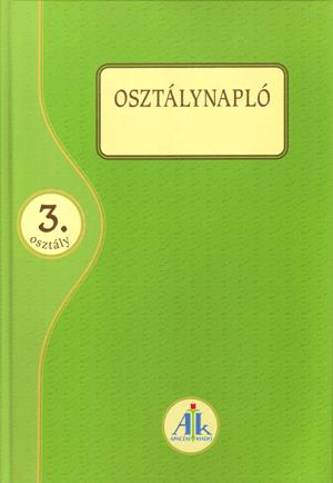 Osztálynapló 3. o.