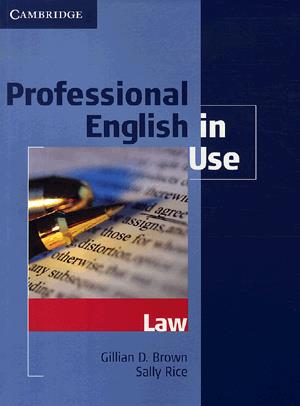 Proffesional English in Use - Law