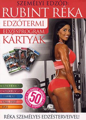 Edzőtermi edzésprogram kártyák