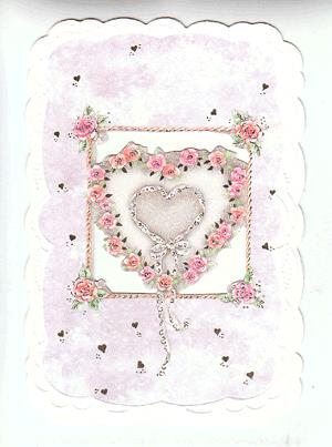 Esküvői képeslap - meghívó rózsaszín 05602759