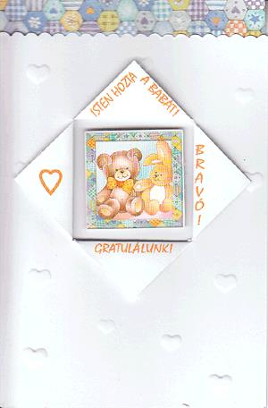 Baba gratuláció képeslap 05602292