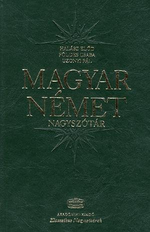 Magyar-Német nagyszótár + Net