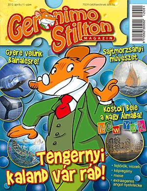 Geronimo Stilton Magazin - 2012. április / 1. szám