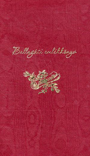 Ballagási emlékkönyv