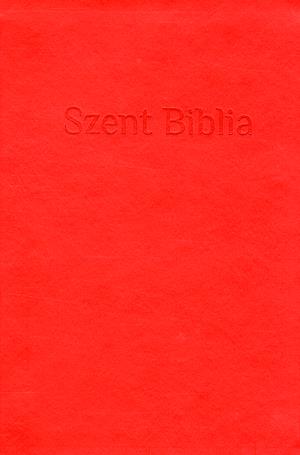 Szent Biblia - Prémium nagy piros