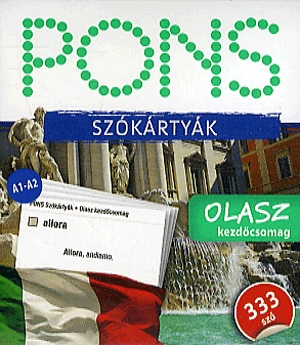 PONS Szókártyák - 333 szó - Olasz kezdőcsomag