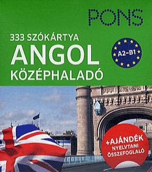 PONS 333 szókártya - Angol középhaladó