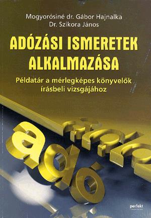 Adózási ismeretek alkalmazása