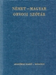 Német-magyar orvosi szótár