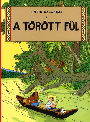 A törött fül - Képregény
