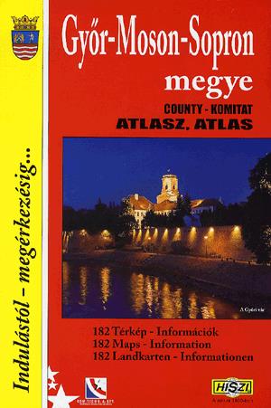 Győr-Moson-Sopron megye 1 : 20 000 - Atlasz