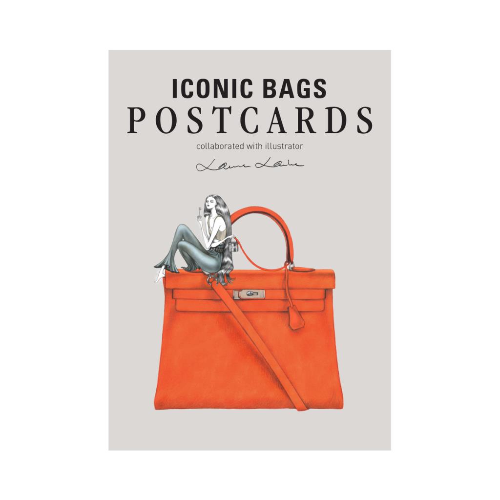 Fashionary Iconic Bag Postcards - Illustrated By Laura Laine