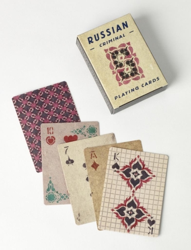 Russian Criminal Playing Cards - Deck of 54 Playing Cards
