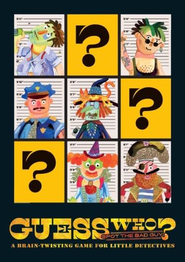 Guess Who? Spot The Bad Guy! - A brain-twisting game for little detectives