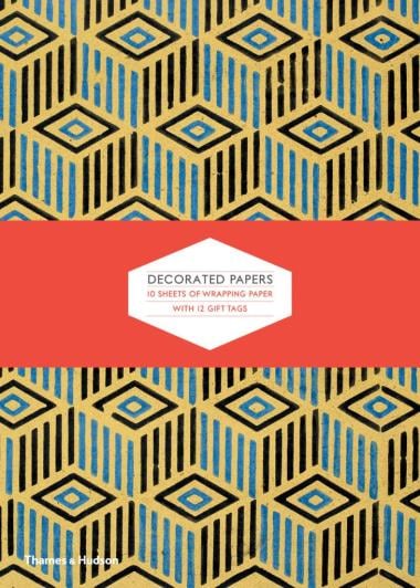 Decorated Papers: Gift Wrapping Paper Book - 10 Sheets of Wrapping Paper with 12 Gift Tags
