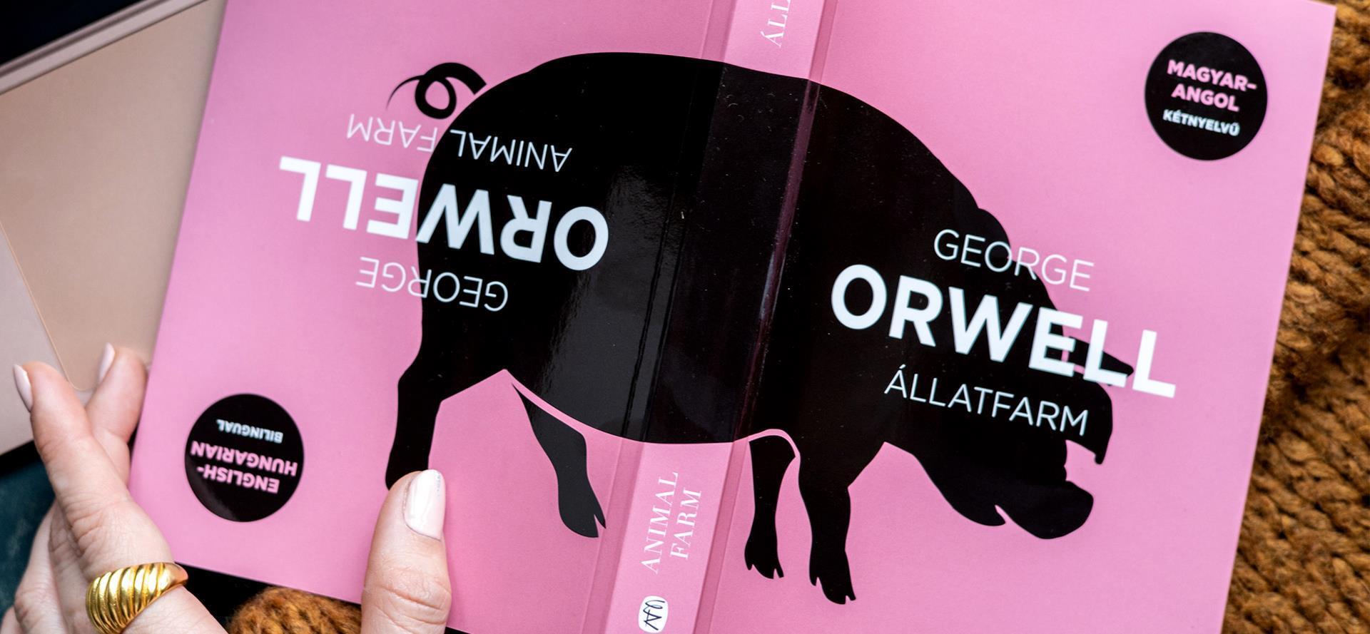 Magyar–angol kétnyelvű kiadásban is elérhető az Állatfarm