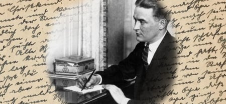 Bárki számára böngészhetővé váltak F. Scott Fitzgerald kéziratai