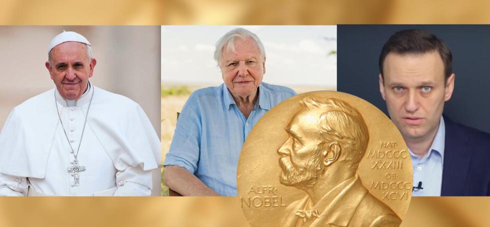 Ferenc pápát, David Attenborough-t és Alekszej Navalnijt is jelölték a Nobel-békedíjra 2022-ben