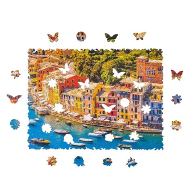 Olasz Riviéra - Fa puzzle