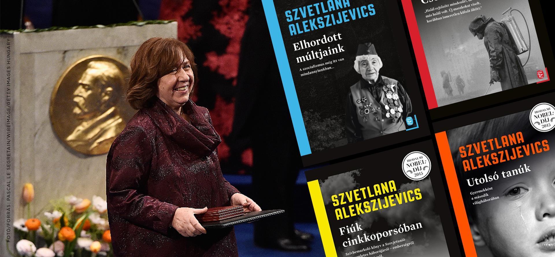 Az idei könyvfesztivál díszvendége, a Nobel-díjas Szvetlana Alekszijevics átveszi a Budapest Nagydíjat