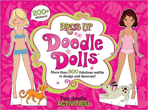 Dress Up Doodle Dolls Activity Kit
