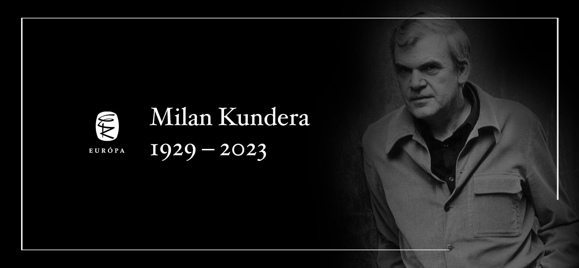 94 éves korában elhunyt Milan Kundera