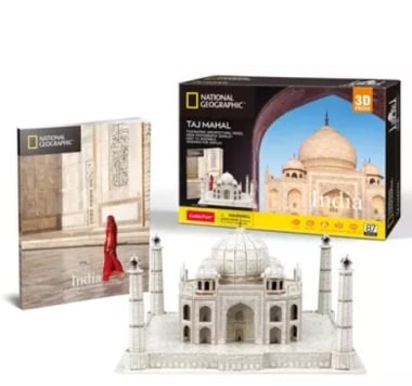 India, Taj Mahal - 3D puzzle