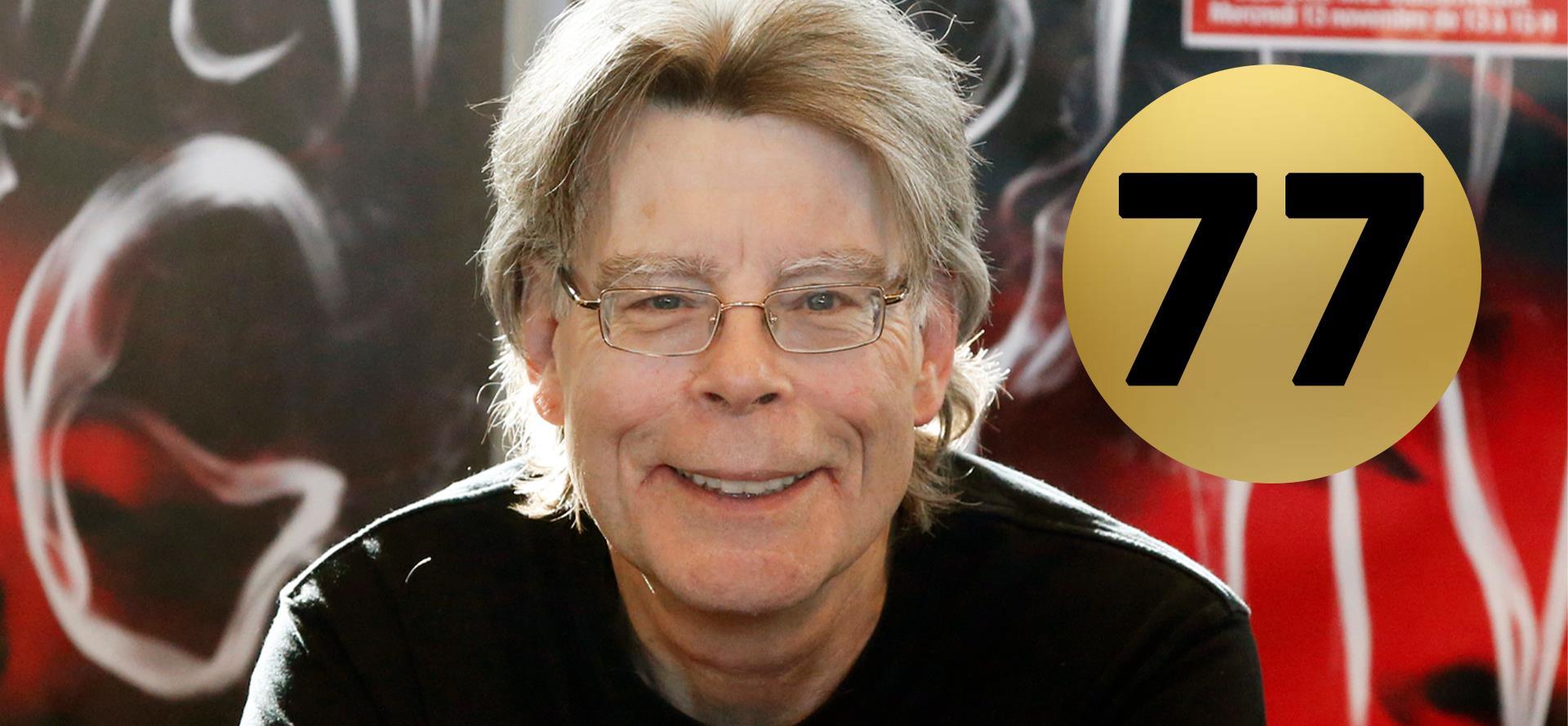 77 éves Stephen King, a horror koronázatlan királya 