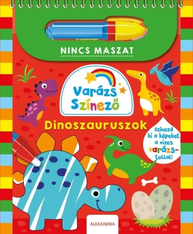 Varázs-színező Dinoszauruszok