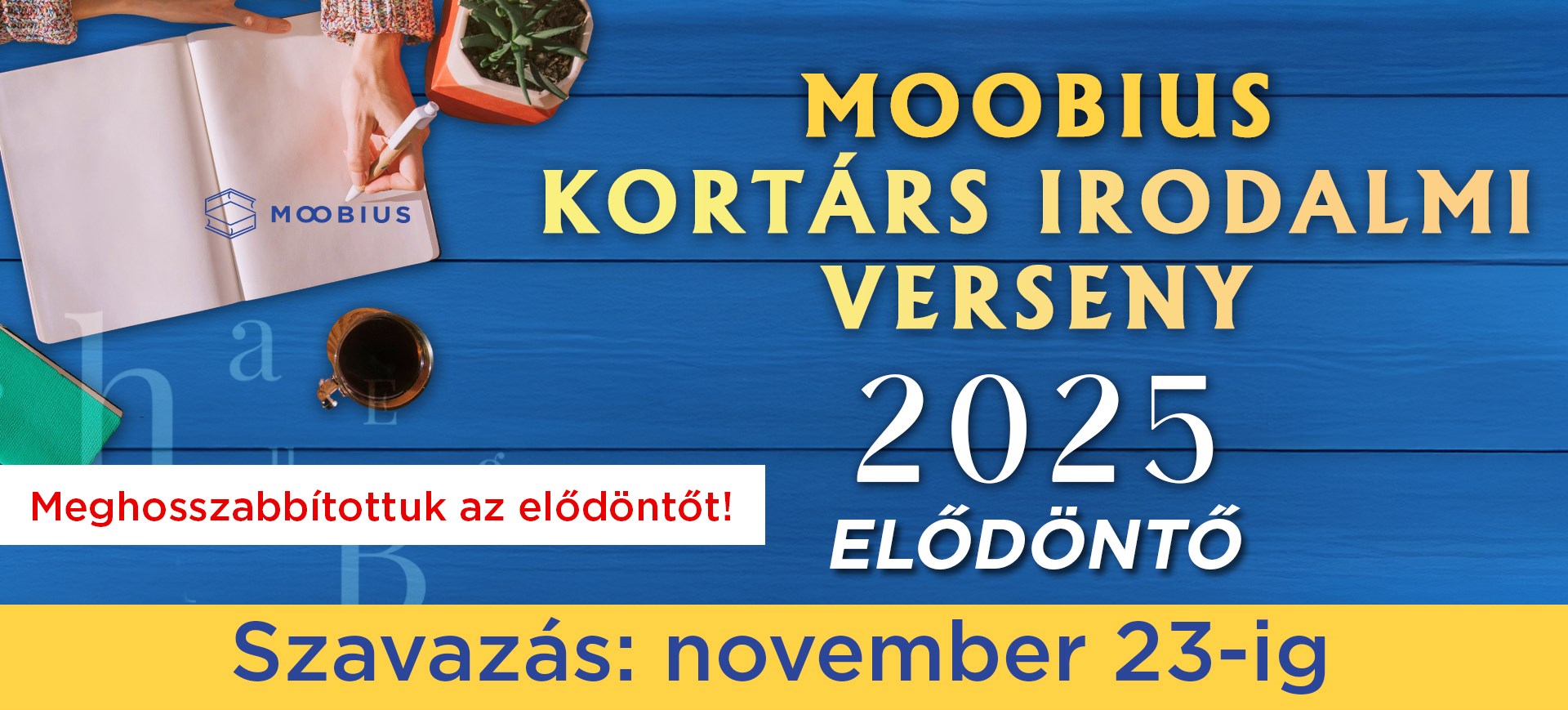 Moobius Kortárs Irodalmi Verseny 2025