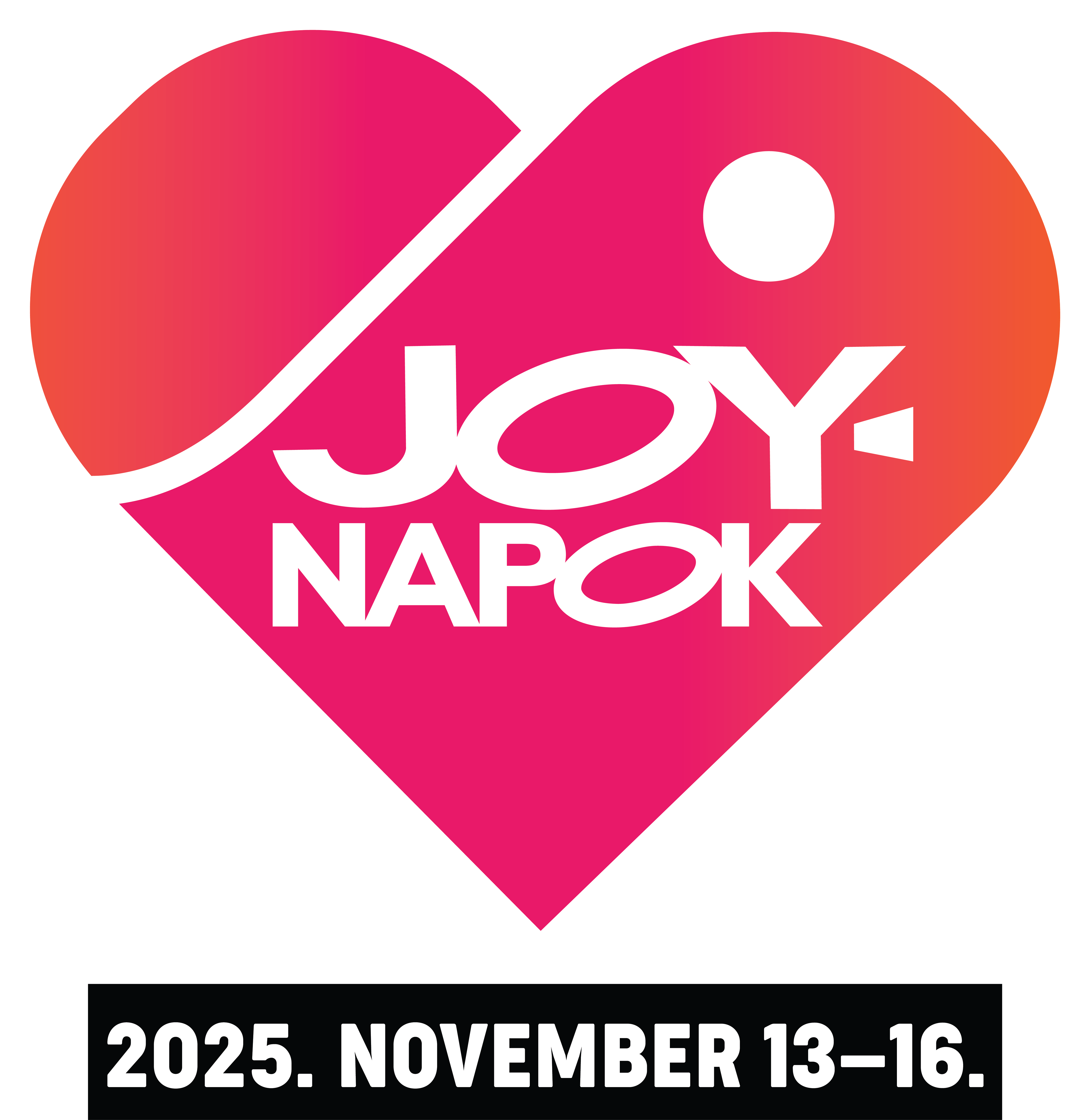 Joy-napok 2025. november 13-16.