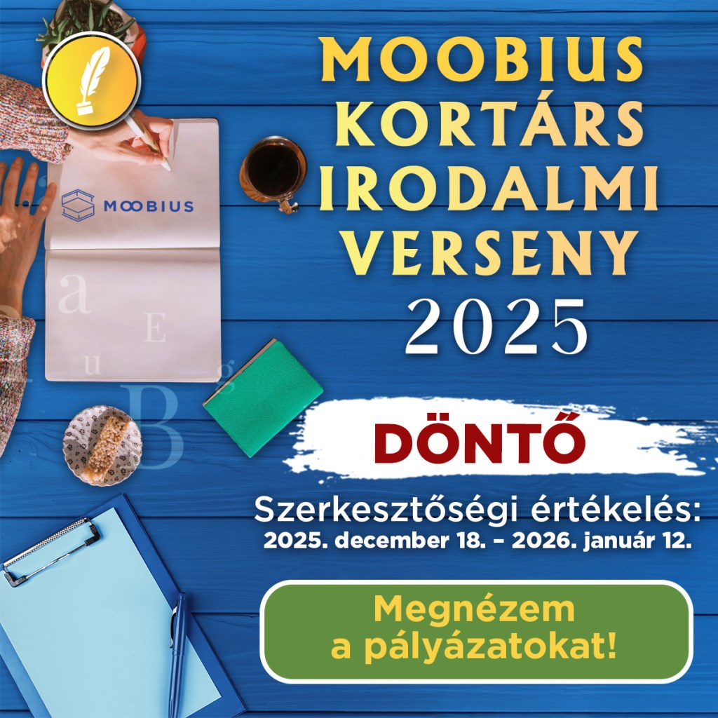 moobius kortárs irodalmi verseny banner