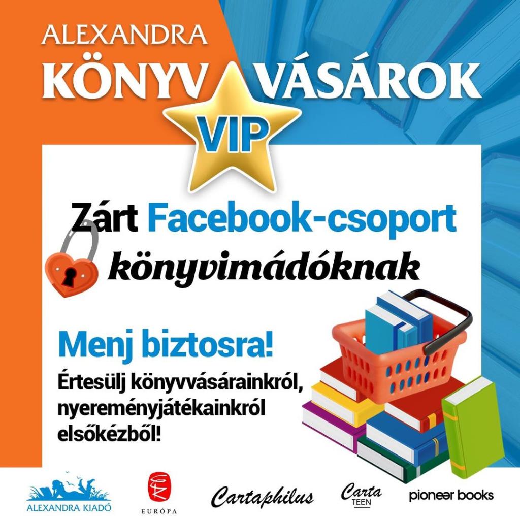 Alexandra könyvvásárok VIP csoport