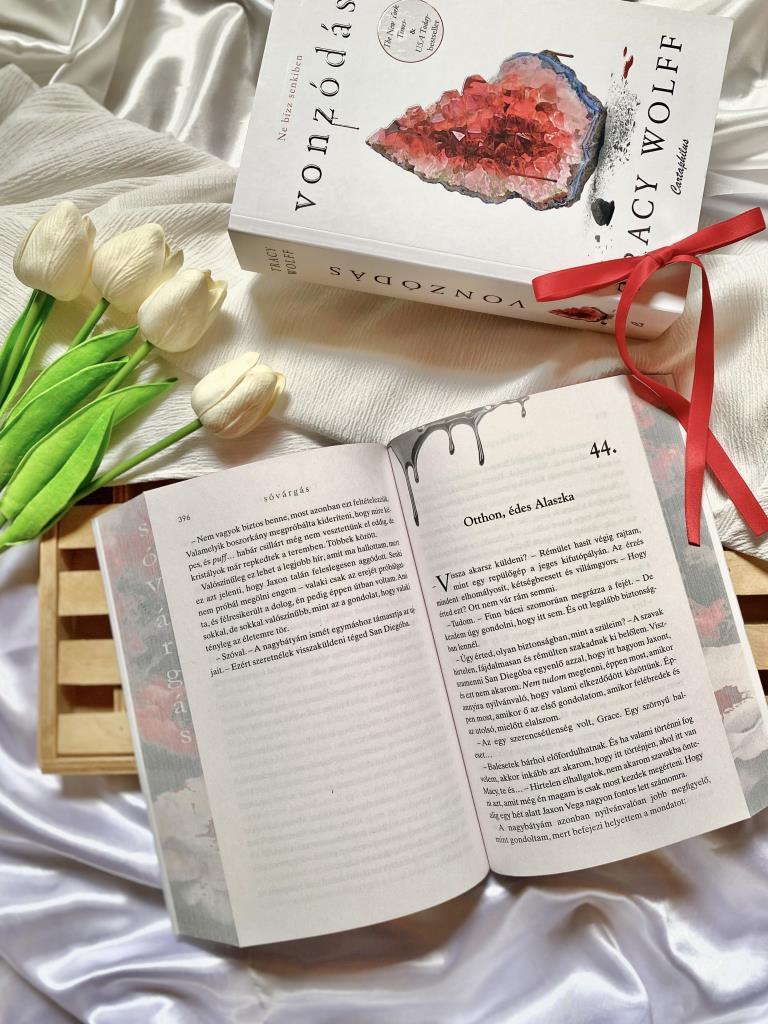 Reading update:
Haladok vele előre🫡  Annak ellenére, hogy vannak hibái nagyon kedvelem.Pörög a sztori, könnyen olvasható.Jaxon titokzatos karaktere viszi nálam előre a történetet, Grace annyira esetl
