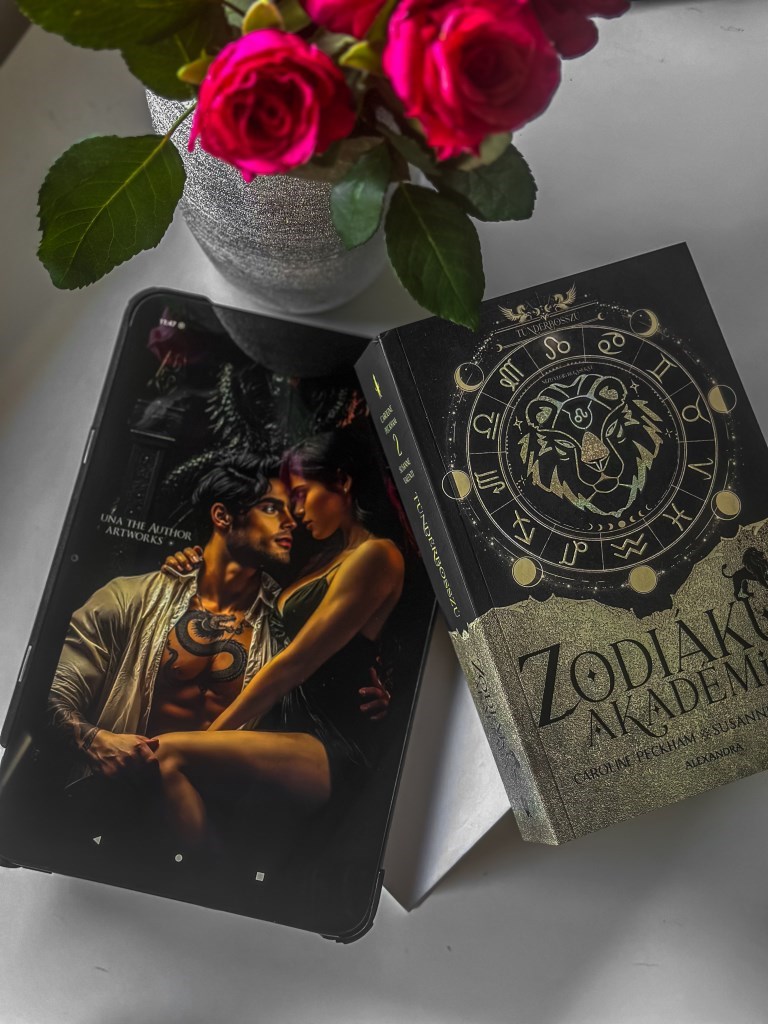 Ha van könyv sorozat, ami engem teljesen magával ragadott az utóbbi hetekben, és még most is minden nap az eszembe van, akkor az egyértelműen a Zodiákus Akadémia! 

Tory és Darcy párosan teljesen izga