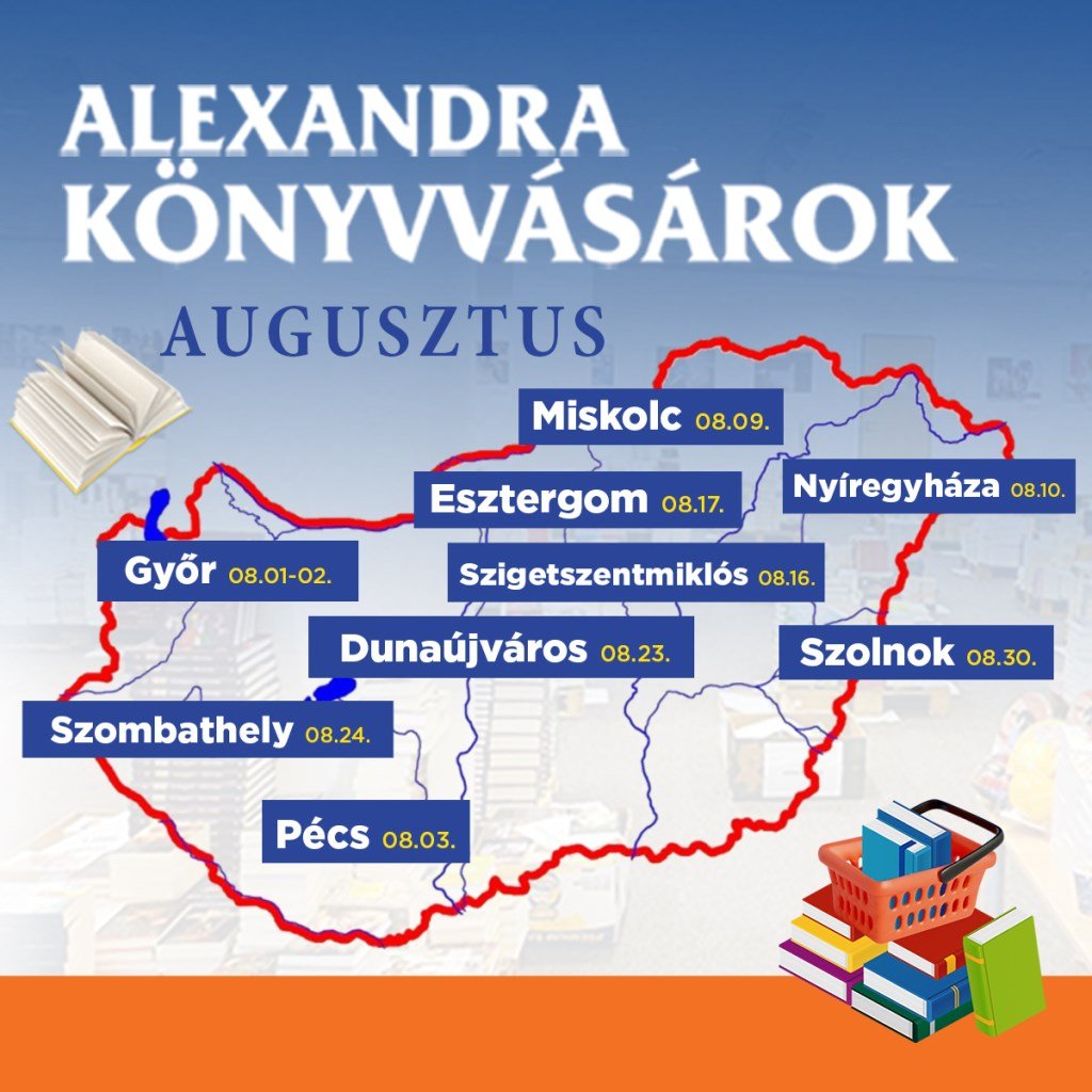 Könyvvásárok aktuális hónap